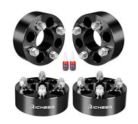 Richeer 2 inch 4x4 Wheel Spacers for EZ GO EZGO Club Car Golf Carts and ATV Vehicles, 4 PCS 4x101.6mm Wheel Spacers with 1/2 x20 Studs & 62mm Center Bore