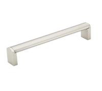 RICHELIEU Hardware BP525160195 Hamilton Collection 6 5/16-inch (160 mm) Center-to-Center Brushed Nickel Modern Cabinet and Drawer Pull Handle for Kitchen, Bathroom, and Furniture