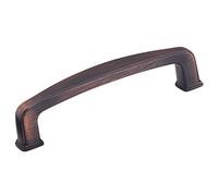 Richelieu Hardware BP81092BORB Charlemagne Collection 3 25/32 in (96 mm) Center Brushed Oil-Rubbed Bronze Transitional Cabinet Pull