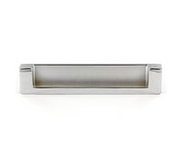 Richelieu Hardware BP897128140 Center Contemporary Metal Recessed Pull, 5.03", Chrome