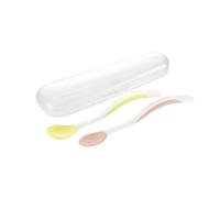 Richell T.L.I Soft Feeding Spoon Set with Carry Case