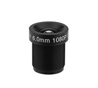Richer-R CCTV Lens,6mm CCTV Camera Lens 2 Million Pixels 24-hour Protection IR Security Camera Lens with 58° Vision