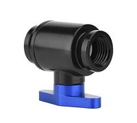 Richer-R G1/4 Water Valve, Brass Water Cooling Thread G1/4 Inch Mini Valve Internal Thread Water Ball Valve Shut-off Valve with Handle for Computer Water Cooling 4 Colours (Blue)