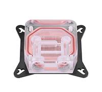 Richer-R GPU Water Block Copper,Computer GPU Water Cooler Cooling Block Copper Base POM Cover with Waterway