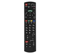 Richer-R Replacement Smart TV Remote Control,Universal Television Controller for Panasonic N2QAYB000487 Black