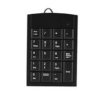 Richer-R USB Numeric Keypad,Portable Anti-slip Mini USB Wired Number Keyboard Number Pad for Laptop, Desktop Computers, etc