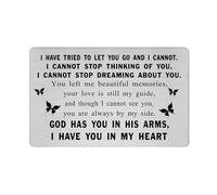 Richesele Memorial Gifts Sympathy Gifts In Memorial of Loved Ones - Loss of Mother Father Husband Son Family Bereavement Remembrance Gift Card