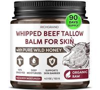 RICHGRAND Beef for Skin: Moisturizing Milkshake for Animals with Willow with Wild Honey and Beeswax, Natural Care for Face and Body, Deep Moisturising