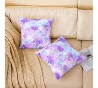 richhome Kids Jellyfish Throw Pillow Covers 40x40cm Set of 4 Soft Ocean Sea Animal Cushion Case for Boys Girls Teens Room Decor Mermaid Sea Underwater World Marine Life Decor Pillowcases Women Men