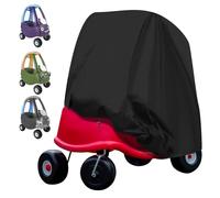 RICHIE Outdoor Kids Ride-On Car Cover, 100x50x100cm Foot to Floor Slider Car Cover, Toddler Toys,Water Resistant,Snowproof -Black
