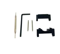 Richie strap] 22mm 5 Ring Nylon Watch Band Strap GWG1000 Metal Adapters Kit for Casio GShock G-Shock GWG-1000 (Metal Adapters Kit)