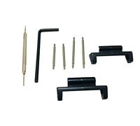 Richie strap] 22mm 5 Ring Nylon Watch Band Strap Metal Adapters Kit for Casio GShock GG-1000 GSG-100 GWG-100 GWG100 GSG100 (Metal Adapters Kit)