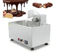 richigblosmum Automatic Chocolate Warmer - 14L Melting Pot with Temp & Speed Control for Baking, Truffles, Bonbons, Cheese - Essential for Bakeries, Shops, Home Bakers