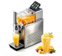 richigblosmum Countertop Slushie Machine with Compressor Cooling | 2.3L Smoothie Blender & Ice Cream Maker for Home | 6 Presets for Slushies, Milkshakes, Chilled Cocktails