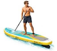 richigblosmum Inflatable Paddle Board with Smart Steering Control for Water Adventure 500W10A
