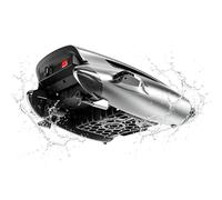 richigblosmum Robotic Pool Skimmer & Spa Skimmer - Solar Robot with Dual Power, Auto Path & Obstacle Avoidance, 4.1L Capacity, APP Remote Control for All Pool Types