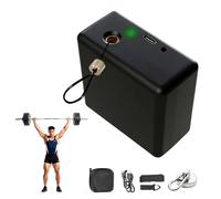 richigblosmum Speed & Power Trainer for Barbell, Jumps, Sled Drags | 98% Accurate with APP Sync & Voice Feedback | 50H Battery & 100G Resistance for Athletes & Coaching