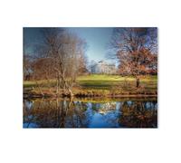 Richmond Castle on the Oker in Braunschweig，Jigsaws Puzzles 1000 Pieces Classic Jigsaws Educational Games Toys，Best Gift for Adults and Kids（38x26cm）-AE46