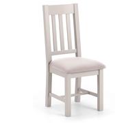 Richmond Dining Chair - Set of 2 - Slatted Back - Grey