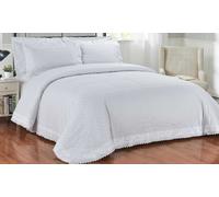Richmond Embroidered Lace Duvet Set: Filled Boudoir/Ivory