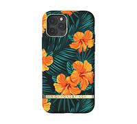 RICHMOND & FINCH Phone Case Designed for iPhone 11 Pro Case, Orange Hibiscus Case, Shockproof, Fully Protective Phone Cover