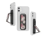 RICHMOND & FINCH Phone Grip Holder and Expanding Stand, Universal Finger Grip Kickstand Compatible with iPhone, Samsung and More, Multiple Viewing Angles, Blossom Design