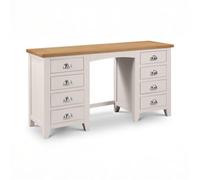 Richmond Grey 8 Drawer Double Dressing Table