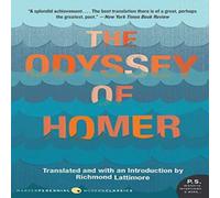 Richmond Lattimore The Odyssey of Homer Paperback Book Richmond Lattimore Multicolor