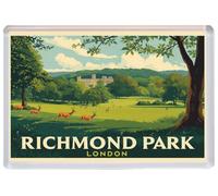 Richmond Park - London - Jumbo Artistic Fridge Magnet 96 x 67mm BBSFHM3355