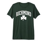 Richmond St Patricks Day Shamrock Green Distressed Premium T-Shirt