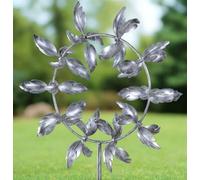 Richmond wind sculpture spinner silver. Delivery 1-3 business days