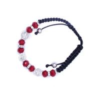 RICHRAIN Catholic Saint Benedict Medal Rosary Beads Prayer Beads Bracelets for Women Men Evil Protection Adjustable Bracelet (Black)