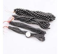 RICHRAIN Round Hematite Magnetic Beads for Jewellery Making Bracelet Necklace DIY Loose Beads(6mm)