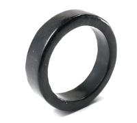 RICHRAIN Shungite Stone Ring for Women & Men - Crystal & Shungite Protection Gemstone
