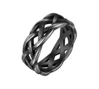 Richsteel Mens Ring, Stainless Steel Celtic Knot Rings Size V 1/2, Grey