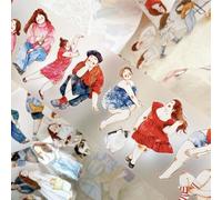 RICHTAPES Seahorse Forest Vol6 A36 Little Comfort,Pre-Cut Kawaii Vintage Original Character Matte PET Washi Tape Stickers,for Scrapbook Supplies,Scrapbook Tape Stickers,Junk Journal Supplies