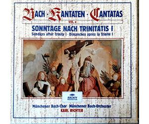 Richter - Bach: Cantatas, Vol 4 - Sundays after Trinity I /Richter