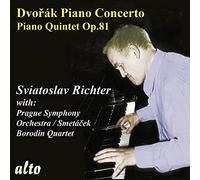 RICHTER - DVORAK PIANO CONCERTO/ PIANO QUINTET OP. 81 - CD - K3z