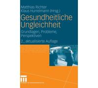Richter - Gesundheitliche Ungleichheit - New hardback or cased book - P555z