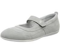Richter Kinderschuhe Girls Adele Ankle Strap Ballet Flats, Grey Flint, 1 UK