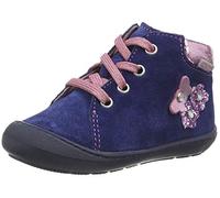 Richter Kinderschuhe Maxi0445-7112 Girls’ Hi-Top Trainers, Blue (Nautical/Candy 6822), 7.5 UK