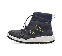 Richter Kinderschuhe Rs-1 Snow Boot, Black Atlantic Lime, 4 UK
