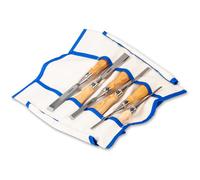 Richter Set of 6 Bevel Edge Chisels in Tool Roll