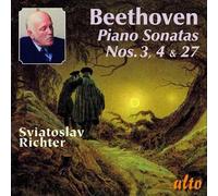 Richter, Sviatoslav - Beethoven: Piano Sonatas Nos. 3, 4, & 27