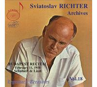 Richter - Sviatoslav Richter Archives Vol. 18, Budapest recital 1958