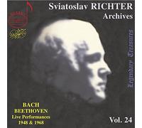 Richter - Sviatoslav Richter Archives Vol. 24: Bach & Beethoven Recitals, 1948 & 1968