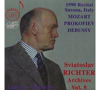 Richter - Sviatoslav Richter Archives Vol. 8: Recital of 1990, Savona Italy