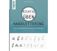 richtig A14ben Handlettering: Mit unterschiedlic, Hailom.