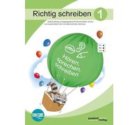 Richtig schreiben 1 (DaZ) BOOKii: Selbstständig strategiegeleitet Rechtschreiben lernen und systematisch den Grundwortschatz trainieren