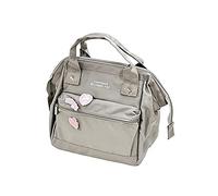 RICHTRUE Kawaii Lunch Bag for Girls Lunch Box Insulated Cute Lunch Bags for Women Insulated Lunch Box for Kids (Grey-3 pins)